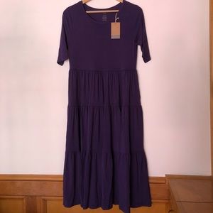 NWT Kyte tiered dress
